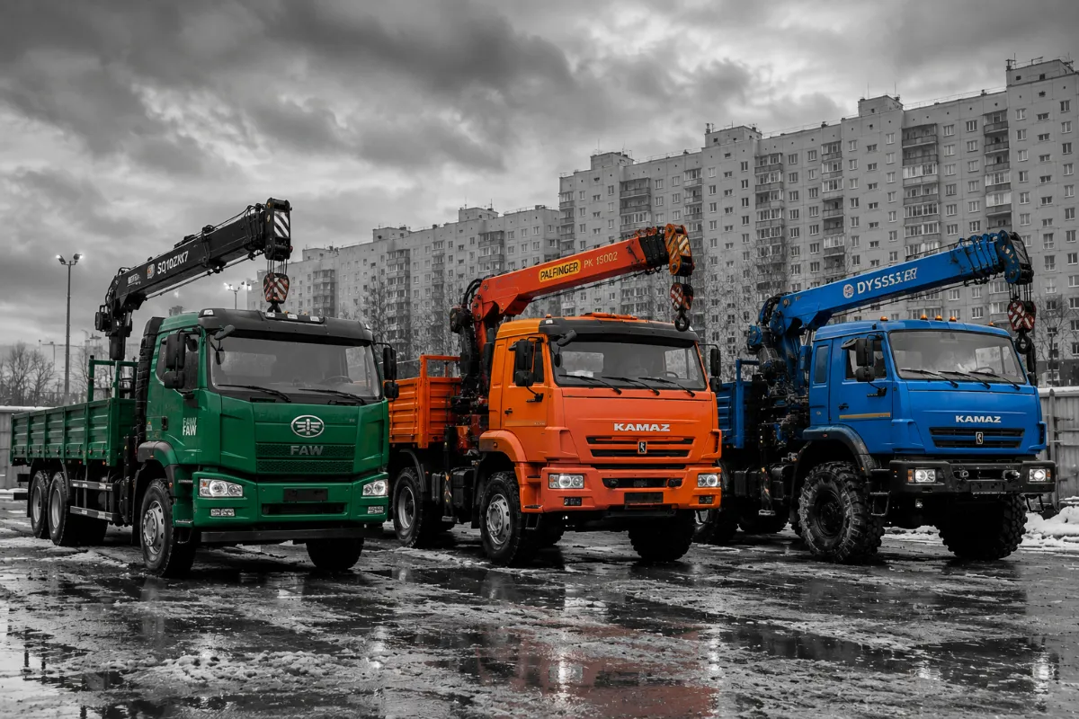 Как выбрать манипулятор: борт, стрела и вылет