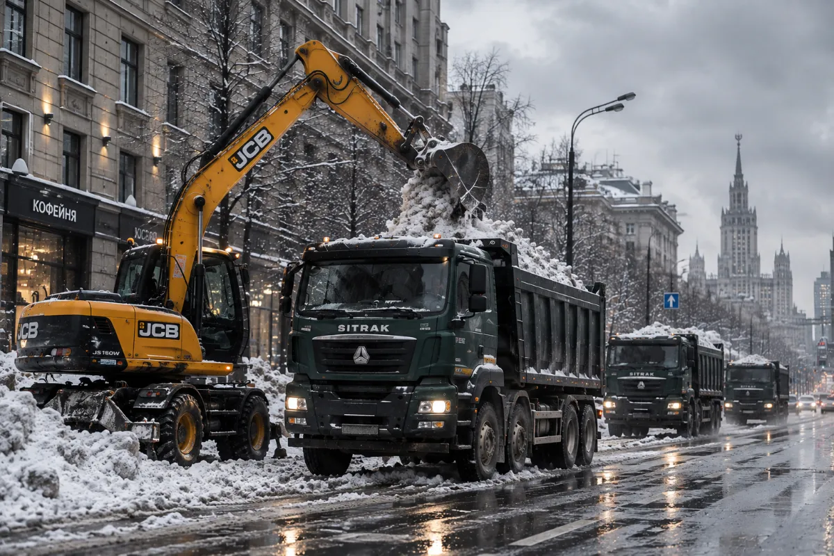 Вывоз снега с погрузкой для организаций