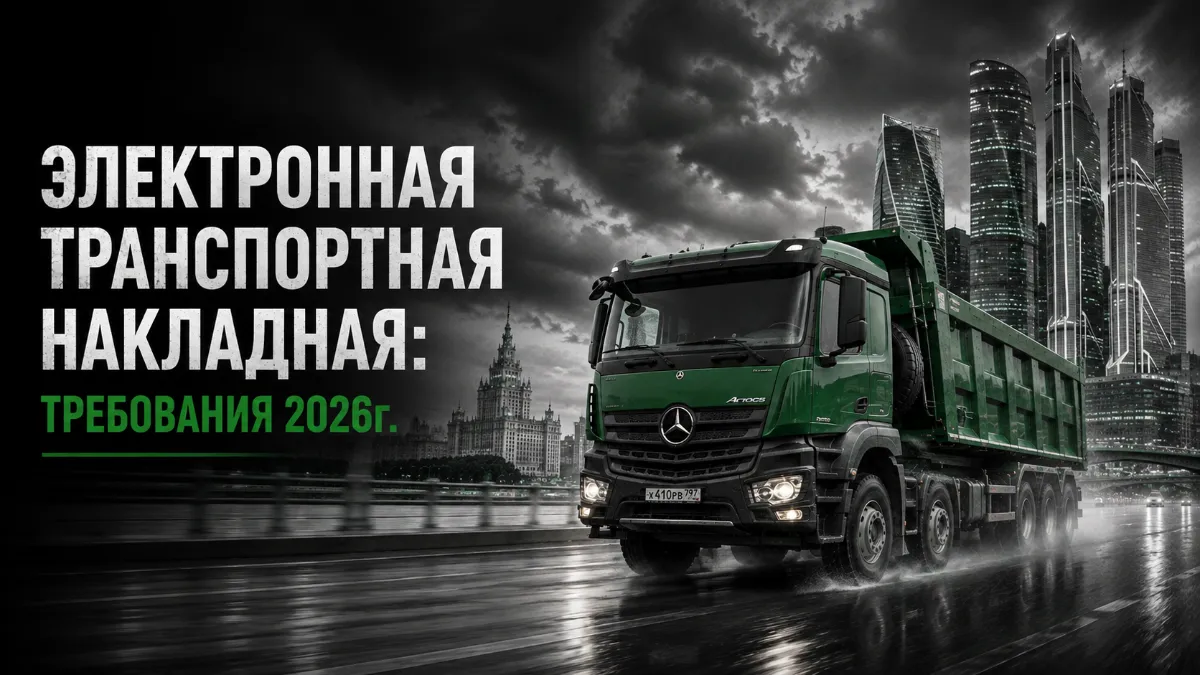 Электронная транспортная накладная (ЭТрН): требования 2026 года